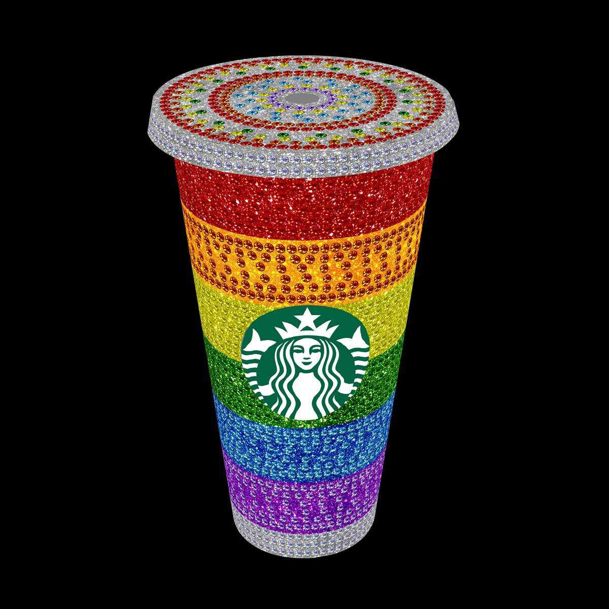 Rose Gold Glitter Drip Starbucks 20oz Hydro Tumbler – Home Pride Shirt Shop