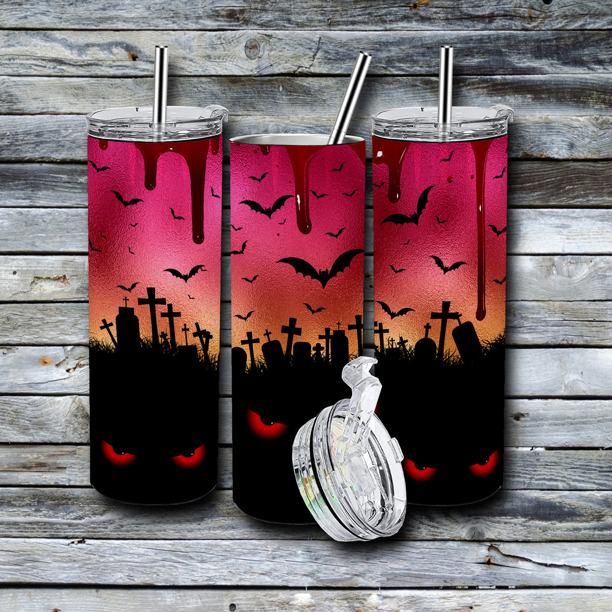 20 oz. Skinny Tumbler - Halloween, Day of the Dead - Mexican Sugar Sku –  Tees and Things by HAC