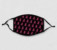 Adjustable Face Mask - Pink Series Ribbons