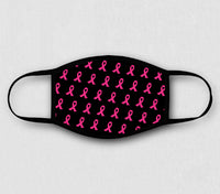 Adjustable Face Mask - Pink Series Ribbons