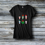 Fashion Custom Tees - Christmas: Holiday Penguins