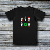 Fashion Custom Tees - Christmas: Holiday Penguins