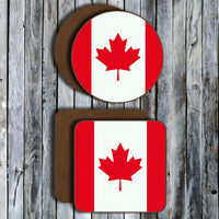 Hardboard Coasters - Country Flags