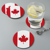 Hardboard Coasters - Country Flags