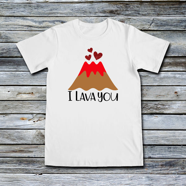 Unisex Custom Tees - I LAVA YOU