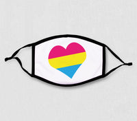 Adjustable Face Mask - PRIDE Heart Masks