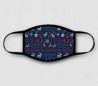 Adjustable Face Mask - Ugly Sweater X-MAS