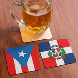 Hardboard Coasters - Country Flags